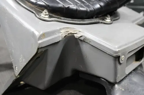 1997 KAWASAKI KX250 OEM AIRBOX INTAKE AIR CLEANER CASE 11011-1534-RG