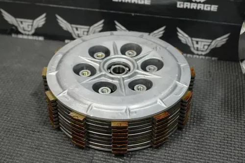 1992 KAWASAKI KDX250 OEM COMPLETE CLUTCH W PLATES BASKET HUB 13087-1138