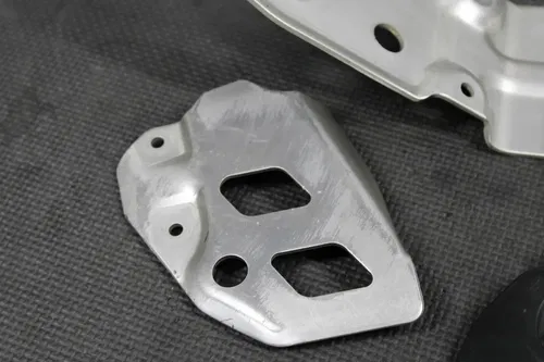 2003 KAWASAKI KLX400R KLX400SR OEM FRAME CHASSIS GUARDS SHIELDS PROTECTORS GUARD