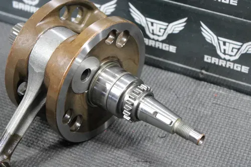 2005 HONDA CRF450R OEM ENGINE CRANKSHAFT CRANK SHAFT 13000-MEN-850 NICE!
