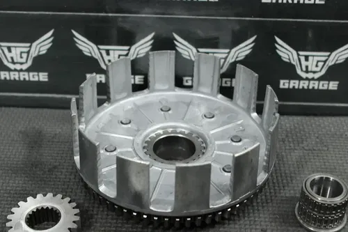 1999 HONDA CR125R OEM COMPLETE CLUTCH BASKET PRESSURE PLATE 22100-KZ4-700