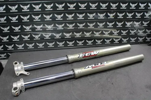2004 KTM 85SX OEM RIGHT LEFT FRONT SUSPENSION FORKS SHOCKS 0518Y740LS 0518Y740RS