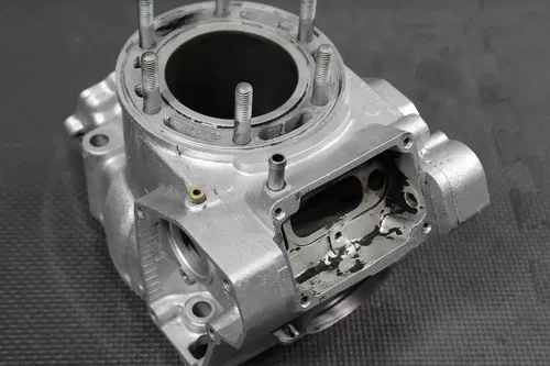 2000 SUZUKI RM250 MODEL Y STD 66.40MM CYLINDER JUG BARREL BORE TOP END CORE!
