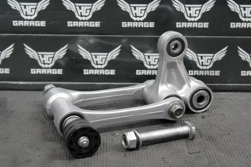 2006 06-08 HONDA CRF450R OEM REAR SHOCK LINKAGE LINKS ROD ARM 52465-MEN-710