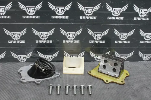 2005 HONDA CR125R 05-07 OEM INTAKE REED BLOCK ASSEMBLY 14100-KSR-731