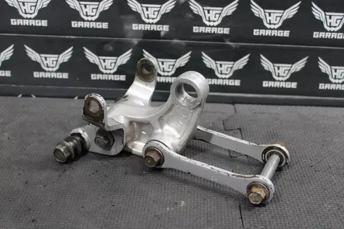 1995 KAWASAKI KX80 91-97 OEM REAR SHOCK LINKAGE LINKS 39007-1194 46102-1291