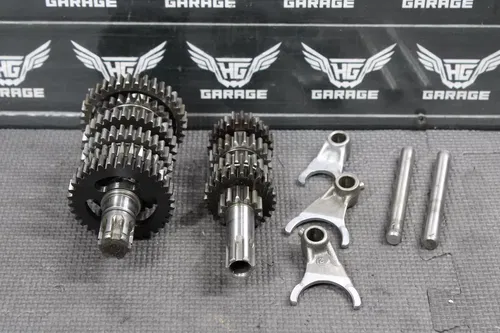 1997 KAWASAKI KX60 OEM ENGINE TRANSMISSION TRANNY ASSEMBLY GEARS