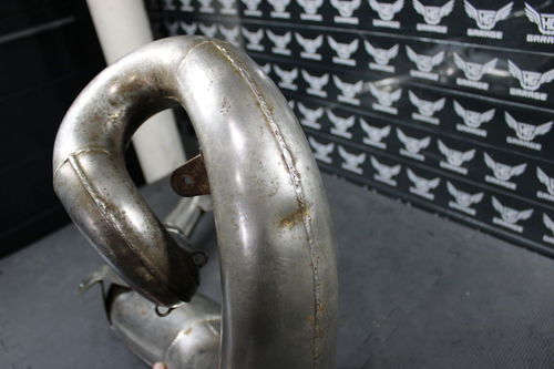 1999 KAWASAKI KX500 FMF GNARLY EXHAUST PIPE CHAMBER HEADER 18120-1094