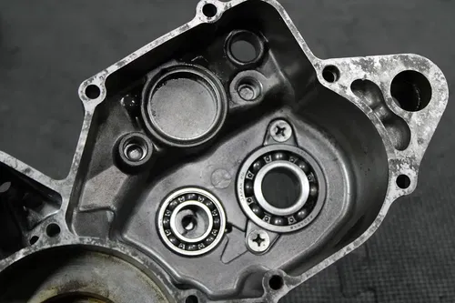 1989 HONDA CR125R OEM LEFT ENGINE MOTOR CRANKCASE CRANK CASES BLOCK