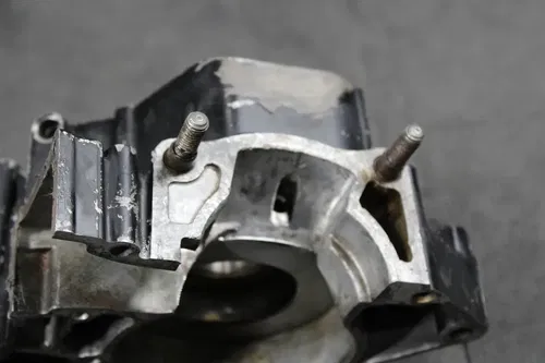1989 HONDA CR125R OEM LEFT ENGINE MOTOR CRANKCASE CRANK CASES BLOCK
