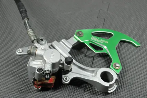 2006 KAWASAKI KX250F OEM REAR BACK BRAKE CALIPER MASTER CYLINDER NEEDS WORK!