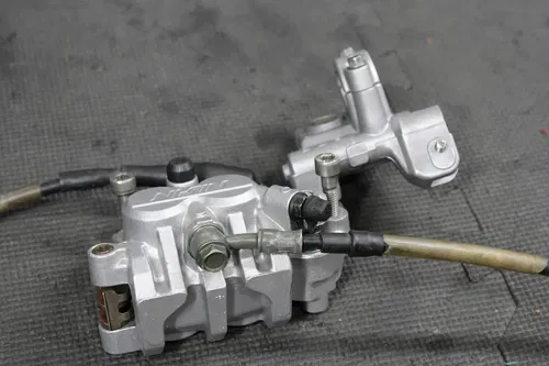 2007 KAWASAKI KX250F KX450F OEM NISSIN FRONT BRAKE CALIPER MASTER CYLINDER GOOD!