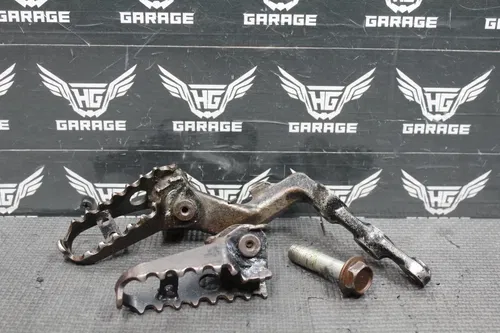 1993 HONDA XR250R OEM FOOT PEGS PEDALS FRAME STAND FOOTPEG PEDAL