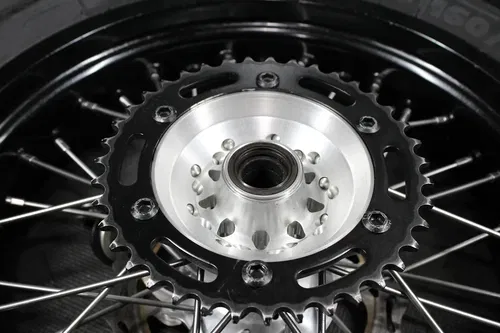 2003 KAWASAKI KX250 WARP 9 SUPERMOTO 17" X 4.25" REAR WHEEL HUB RIM ASSEMBLY