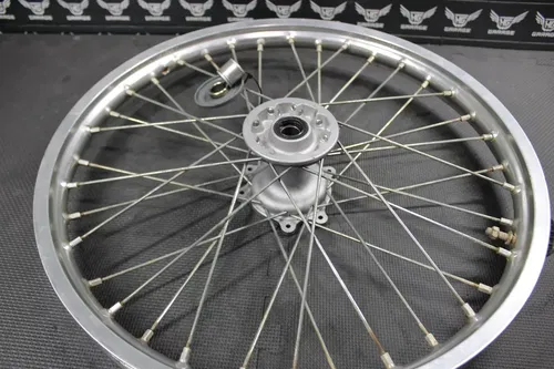 2002 HONDA 02-05 CRF450R OEM DID SILVER 21" FRONT WHEEL RIM HUB 44650-KZ4-810