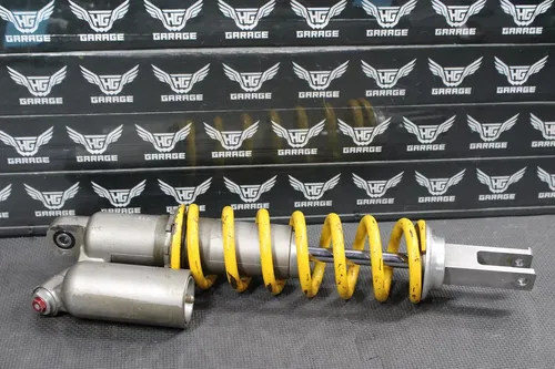 2004 HONDA CRF450R OEM SHOWA REAR BACK SHOCK ABSORBER SUSPENSION 52400-MEN-671