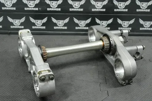 2004 YAMAHA YZ450F OEM FRONT FORKS LOWER UPPER TRIPLE TREE STEM CLAMP NICE!