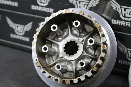 2004 YAMAHA WR450F YZ450F OEM COMPLETE CLUTCH BASKET HUB SPRINGS