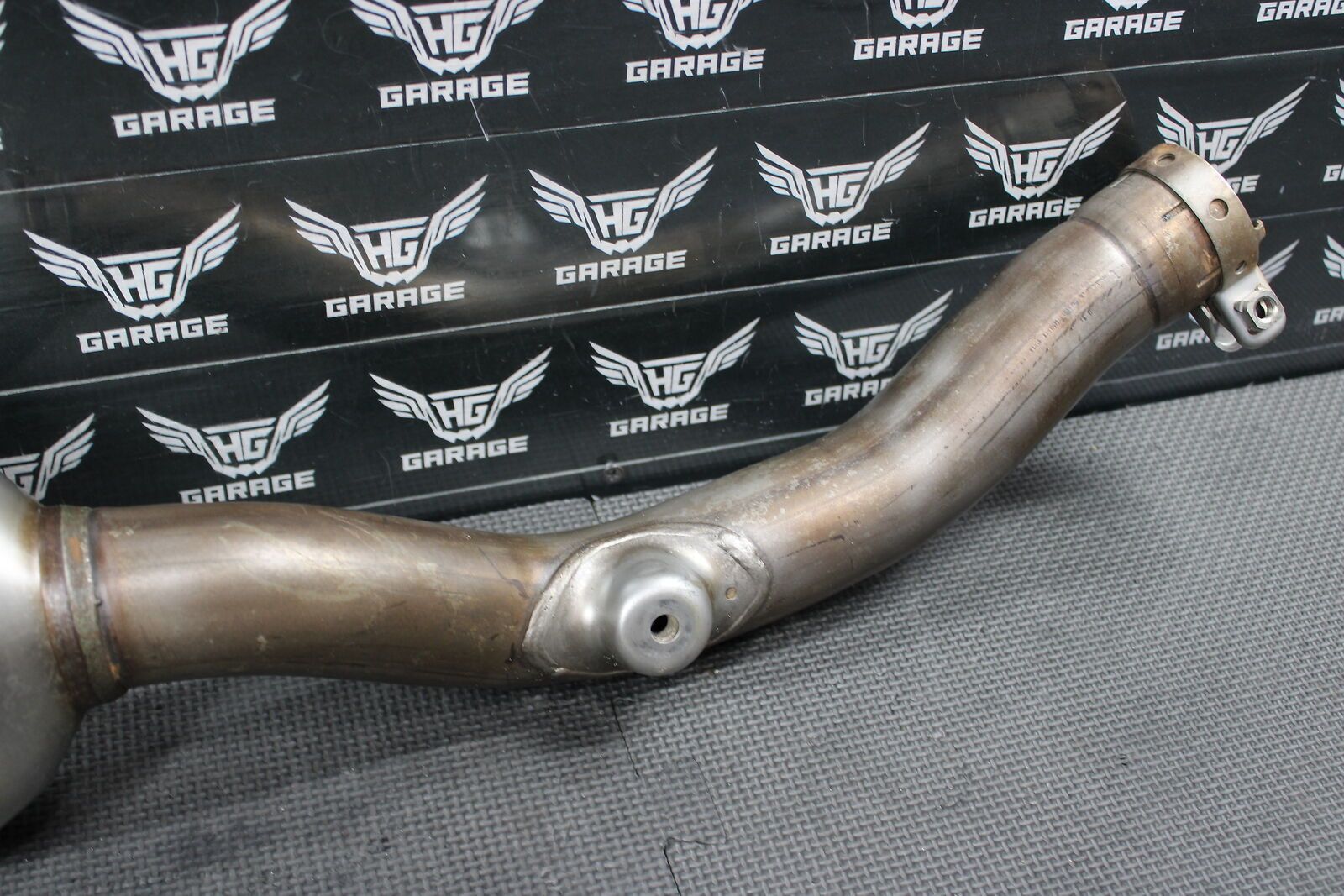 2008 YAMAHA YZ450F OEM MUFFLER EXHAUST SILENCER SLIP ON PIPE