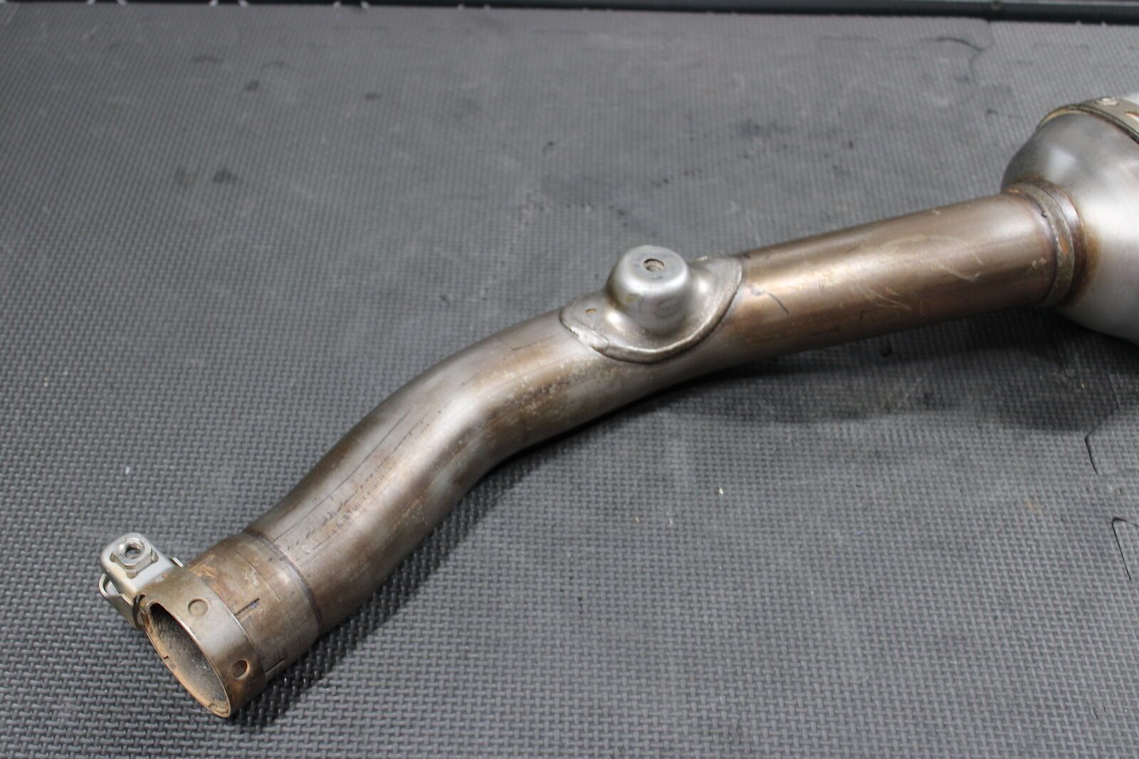 2008 YAMAHA YZ450F OEM MUFFLER EXHAUST SILENCER SLIP ON PIPE