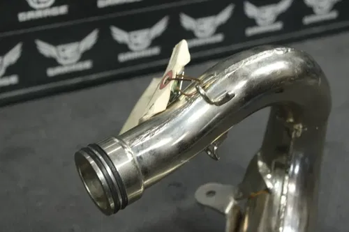2002 YAMAHA YZ85 02-18 FMF FATTY EXHAUST PIPE CHAMBER HEADER 024000 LIKE NEW!