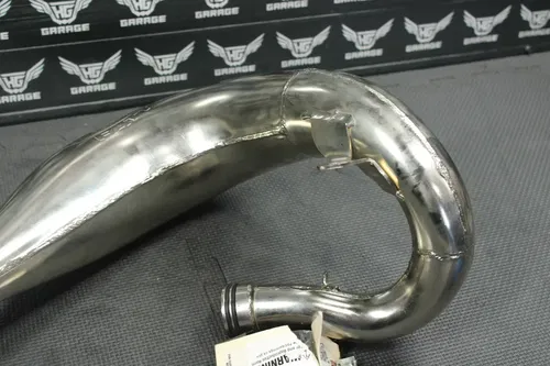 2002 YAMAHA YZ85 02-18 FMF FATTY EXHAUST PIPE CHAMBER HEADER 024000 LIKE NEW!