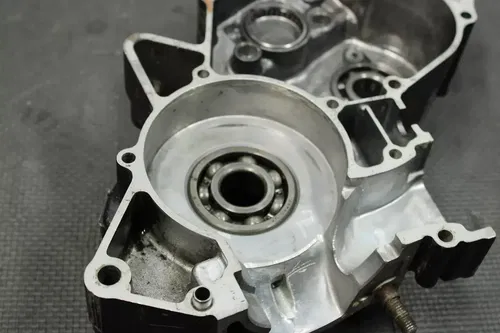 1996 HONDA CR125R OEM LEFT ENGINE MOTOR CRANKCASE CRANK CASES BLOCK