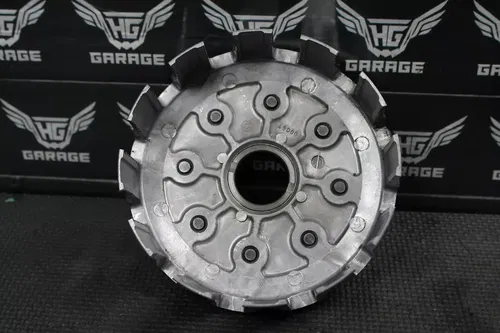 1998 SUZUKI RM125 OEM COMPLETE CLUTCH BASKET HUB NICE! 21200-43D04