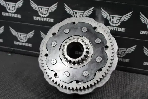 1998 SUZUKI RM125 OEM COMPLETE CLUTCH BASKET HUB NICE! 21200-43D04