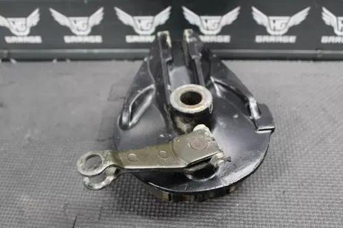 2001 HONDA XR200R 90-02 OEM REAR BACK BRAKE DRUM PANEL ASSEMBLY 43100-KK0-000