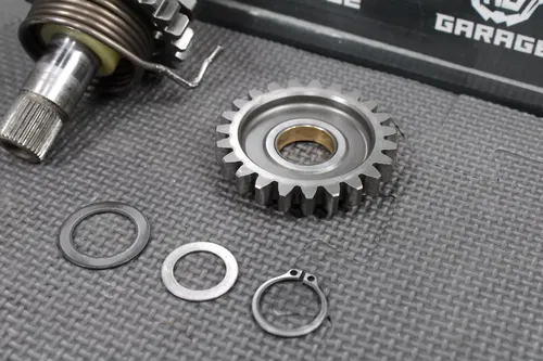 1999 YAMAHA YZ250 OEM KICKSTART KICK START SHAFT W IDLER GEAR 5CU-15601-00-00
