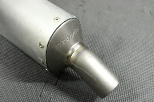 2004 YAMAHA YZ450F OEM MUFFLER EXHAUST SILENCER SLIP ON PIPE