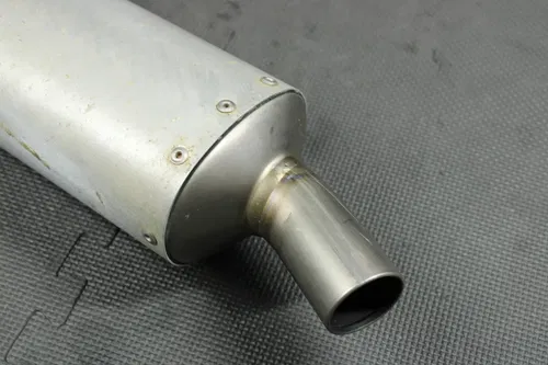2004 YAMAHA YZ450F OEM MUFFLER EXHAUST SILENCER SLIP ON PIPE