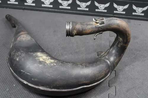 2005 YAMAHA YZ85 OEM EXHAUST PIPE CHAMBER HEADER 5PA-14610-00-00