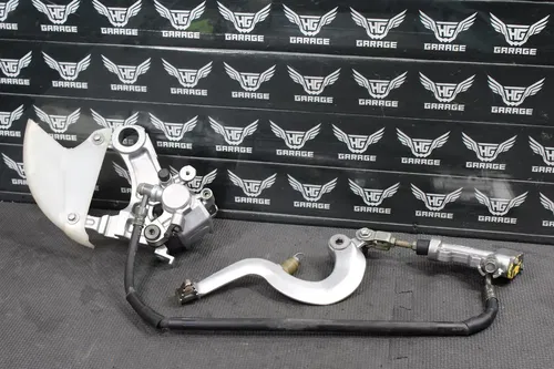 2003 KAWASAKI KX250 OEM NISSIN REAR BACK BRAKE CALIPER MASTER CYLINDER LEVER