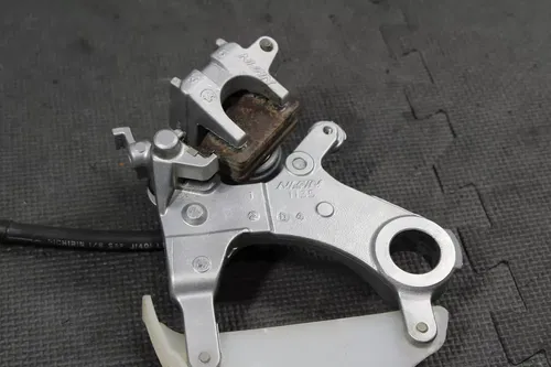 2003 KAWASAKI KX250 OEM NISSIN REAR BACK BRAKE CALIPER MASTER CYLINDER LEVER