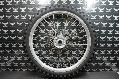 2001 SUZUKI RM125 21"x1.60" OEM FRONT WHEEL RIM HUB TIRE 54111-36E00 55311-28C01
