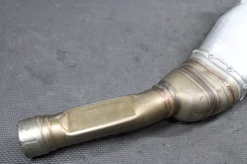 2012 HONDA CRF450R OEM MUFFLER EXHAUST SILENCER SLIP ON PIPE 18310-MEN-316