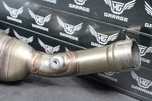 2012 HONDA CRF450R OEM MUFFLER EXHAUST SILENCER SLIP ON PIPE 18310-MEN-316