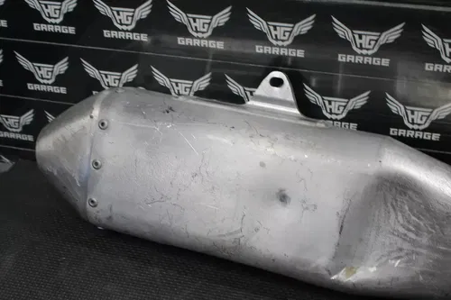 2012 HONDA CRF450R OEM MUFFLER EXHAUST SILENCER SLIP ON PIPE 18310-MEN-316