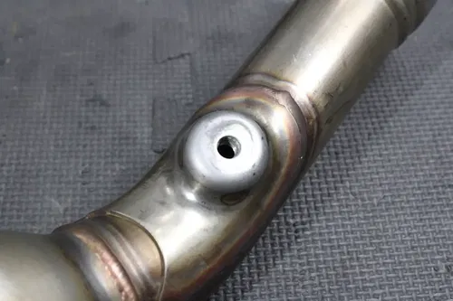 2012 HONDA CRF450R OEM MUFFLER EXHAUST SILENCER SLIP ON PIPE 18310-MEN-316