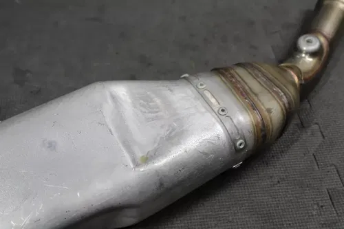 2012 HONDA CRF450R OEM MUFFLER EXHAUST SILENCER SLIP ON PIPE 18310-MEN-316