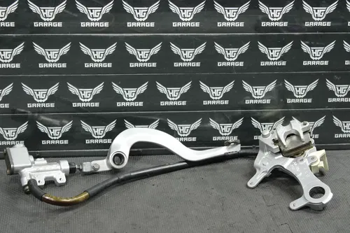 2006 SUZUKI RMZ450 OEM NISSIN REAR BACK BRAKE CALIPER MASTER CYLINDER LEVER