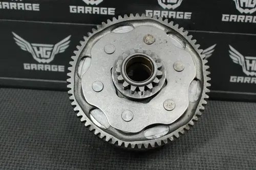 1995 87-95 HONDA CR80R OEM COMPLETE CLUTCH BASKET HUB PRESSURE PLATE 22100-GC4-6