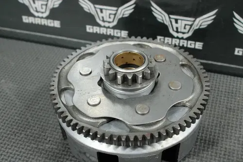 1995 87-95 HONDA CR80R OEM COMPLETE CLUTCH BASKET HUB PRESSURE PLATE 22100-GC4-6