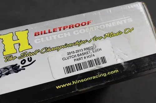 NEW RMZ250 HINSON RACING BILLETPROOF CLUTCH BASKET 10-13 SUZUKI #H374