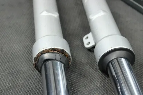 2003 KAWASAKI 02-05 KX65 OEM RIGHT LEFT FRONT SUSPENSION FORKS SHOCKS