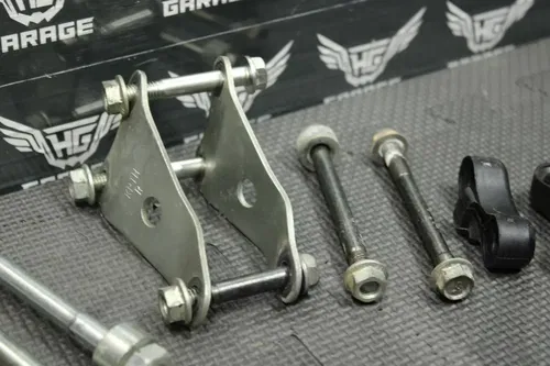 2016 HONDA CRF150F OEM ENGINE MOTOR MOUNT STAY BRACKETS 50532-KPT-A00