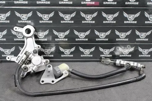 1998 HONDA CR250R OEM NISSIN REAR BACK BRAKE CALIPER MASTER CYLINDER LEVER
