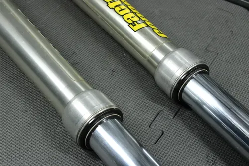 2002 HONDA CR125R OEM KYB 46MM RIGHT LEFT FRONT SUSPENSION FORKS SHOCKS GOOD!